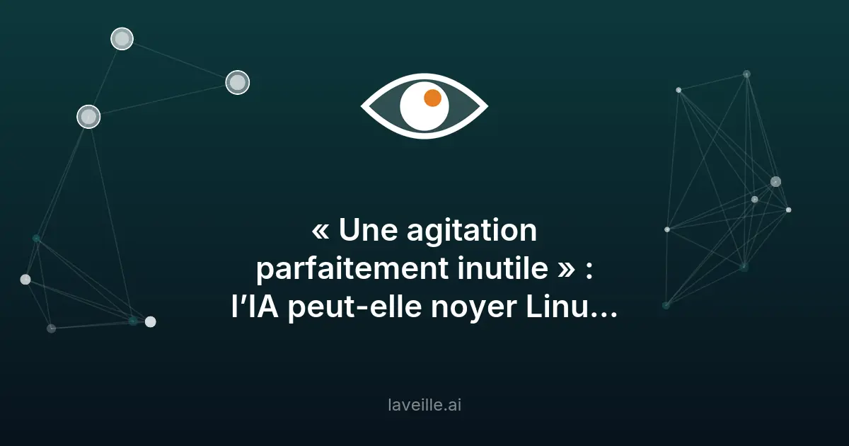 Linus Torvalds alerte sur les dangers de l'IA pour Linux