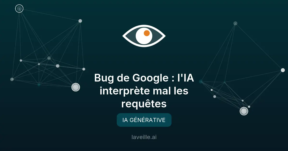 Bug de Google : l'IA interprète mal les requêtes