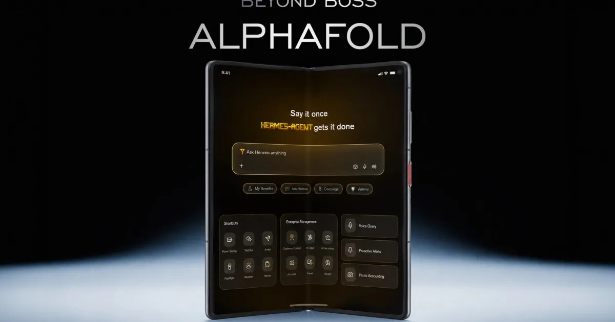 Vertu Alphafold : le smartphone pliable IA pour dirigeants