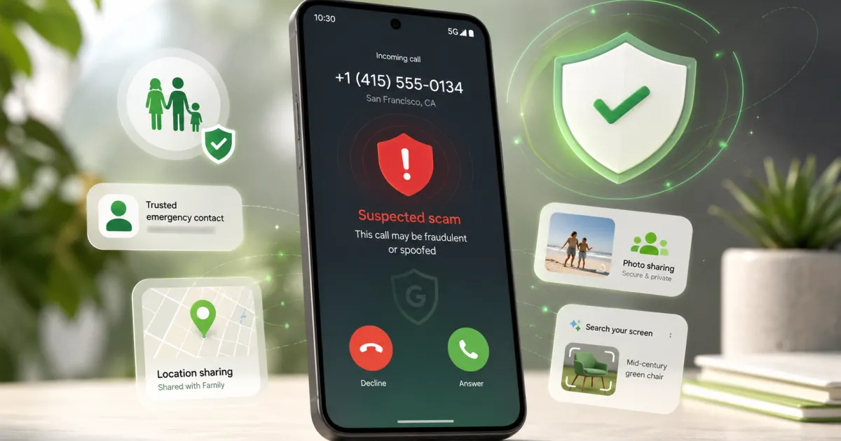Android Drop juin 2026 : 7 nouveautés sécurité et personnalisation