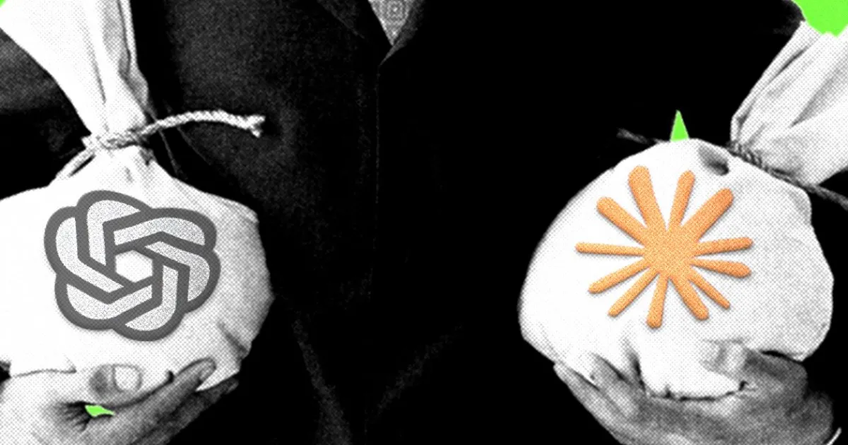 OpenAI et Anthropic : 90 investisseurs communs malgré la rivalité