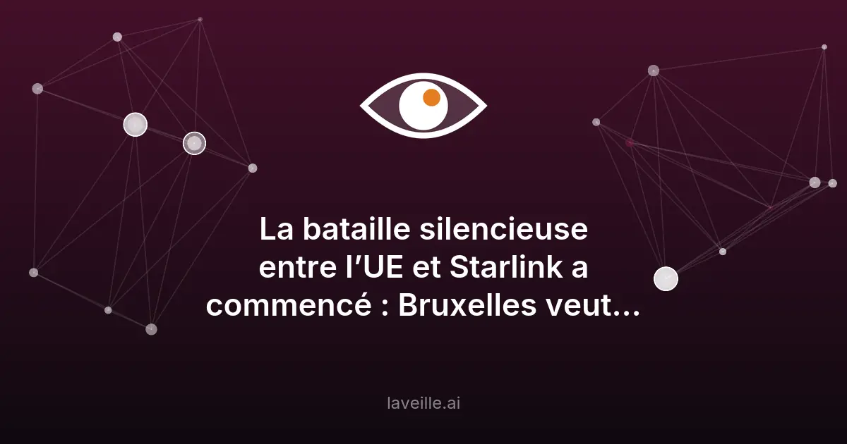UE vs Starlink : la guerre des fréquences satellitaires