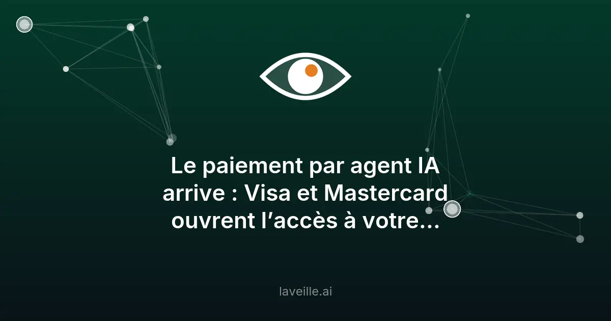 Visa et Mastercard lancent le paiement par IA agentique