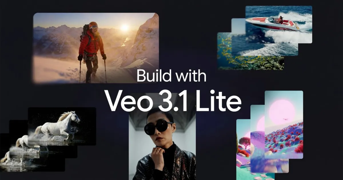 Google lance Veo 3.1 Lite, modèle vidéo économique