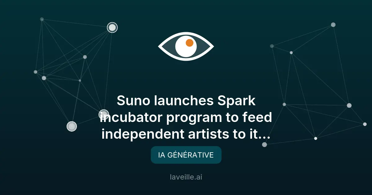 Suno lance un incubateur controversé pour artistes indépendants