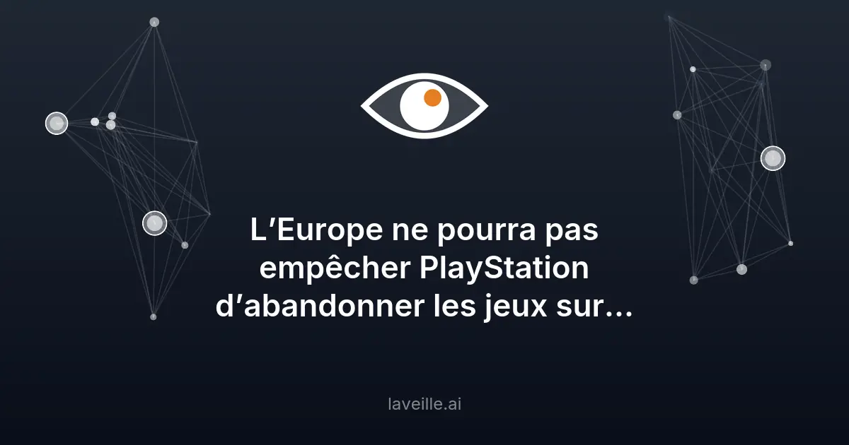 Sony abandonne les jeux sur disque dès 2028