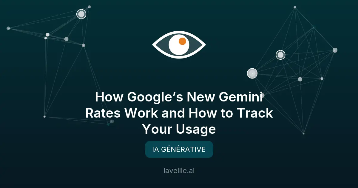 Nouvelles limites d'utilisation de Gemini AI par Google