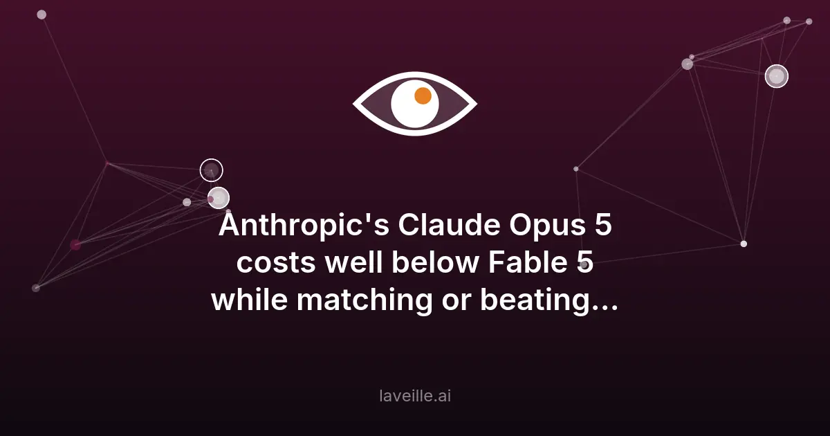 Claude Opus 5 surpasse Fable 5 en performances et coût