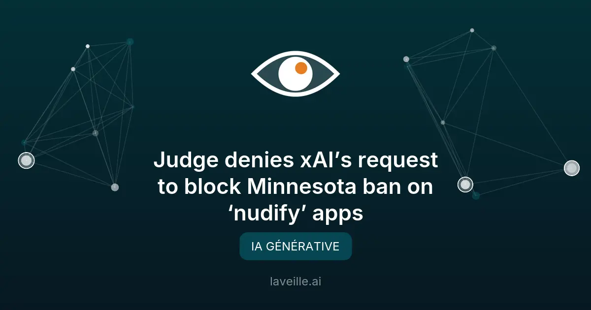 Interdiction des apps de nudification confirmée au Minnesota