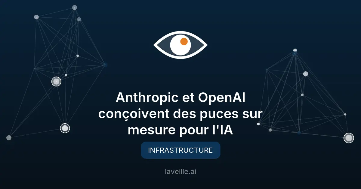 Anthropic et OpenAI conçoivent des puces sur mesure pour l'IA