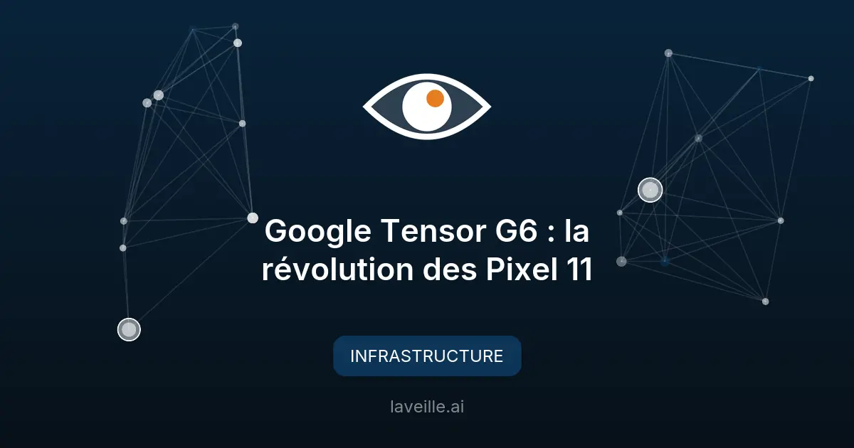 Google Tensor G6 : la révolution des Pixel 11