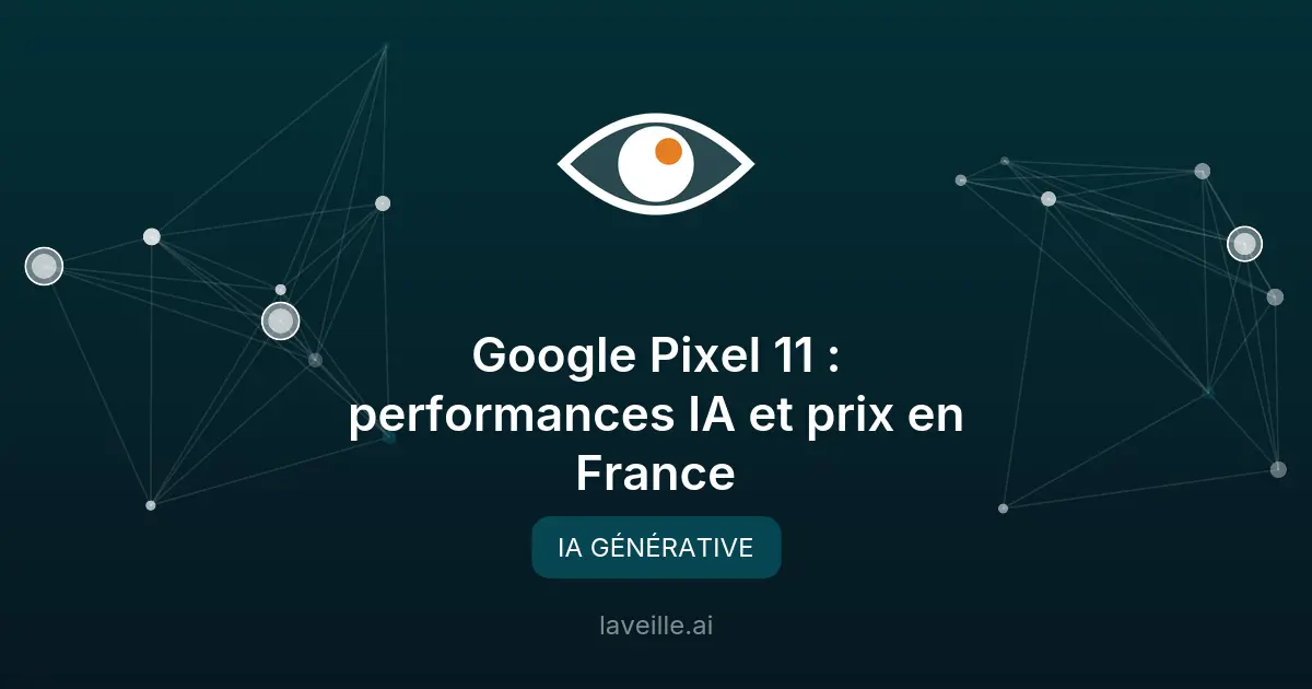 Google Pixel 11 : performances IA et prix en France