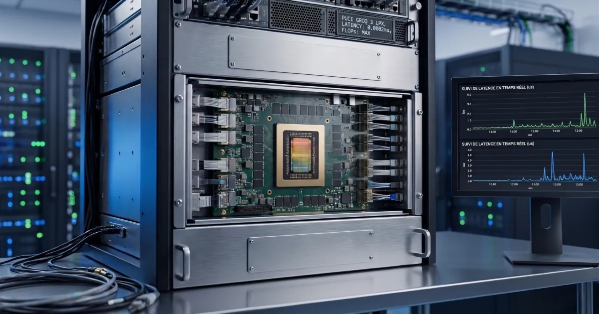 Groq 3 LPX : révolution de l'inférence IA à ultra-basse latence