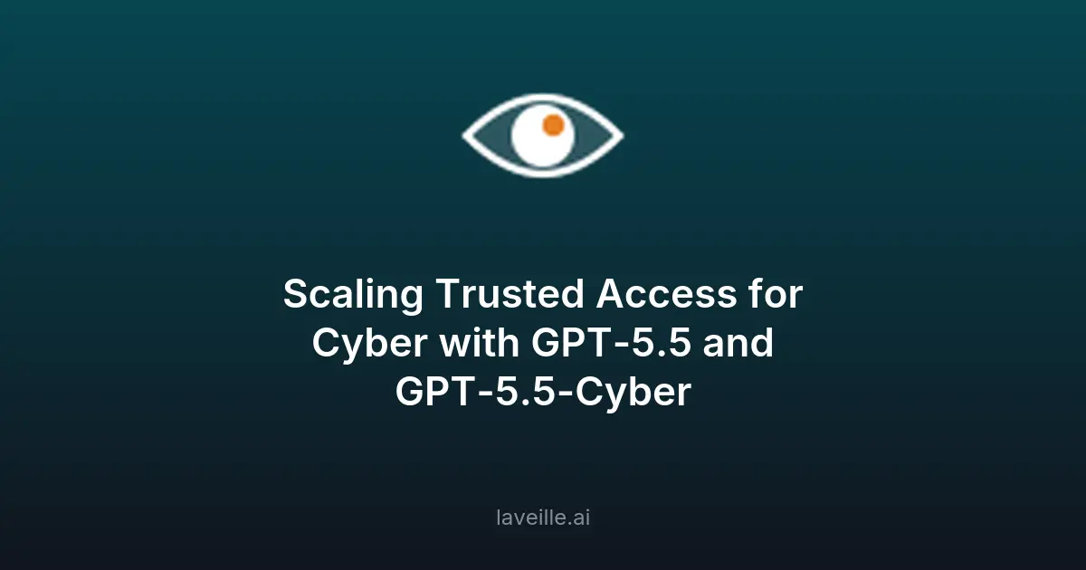 GPT-5.5-Cyber : Renforcer la cybersécurité avec OpenAI