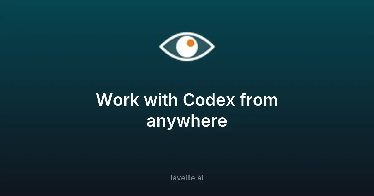 Codex disponible sur ChatGPT mobile pour le codage en temps réel